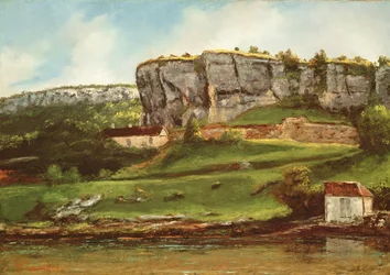 Paisagem provavelmente da região de Creux-Billard de Jura